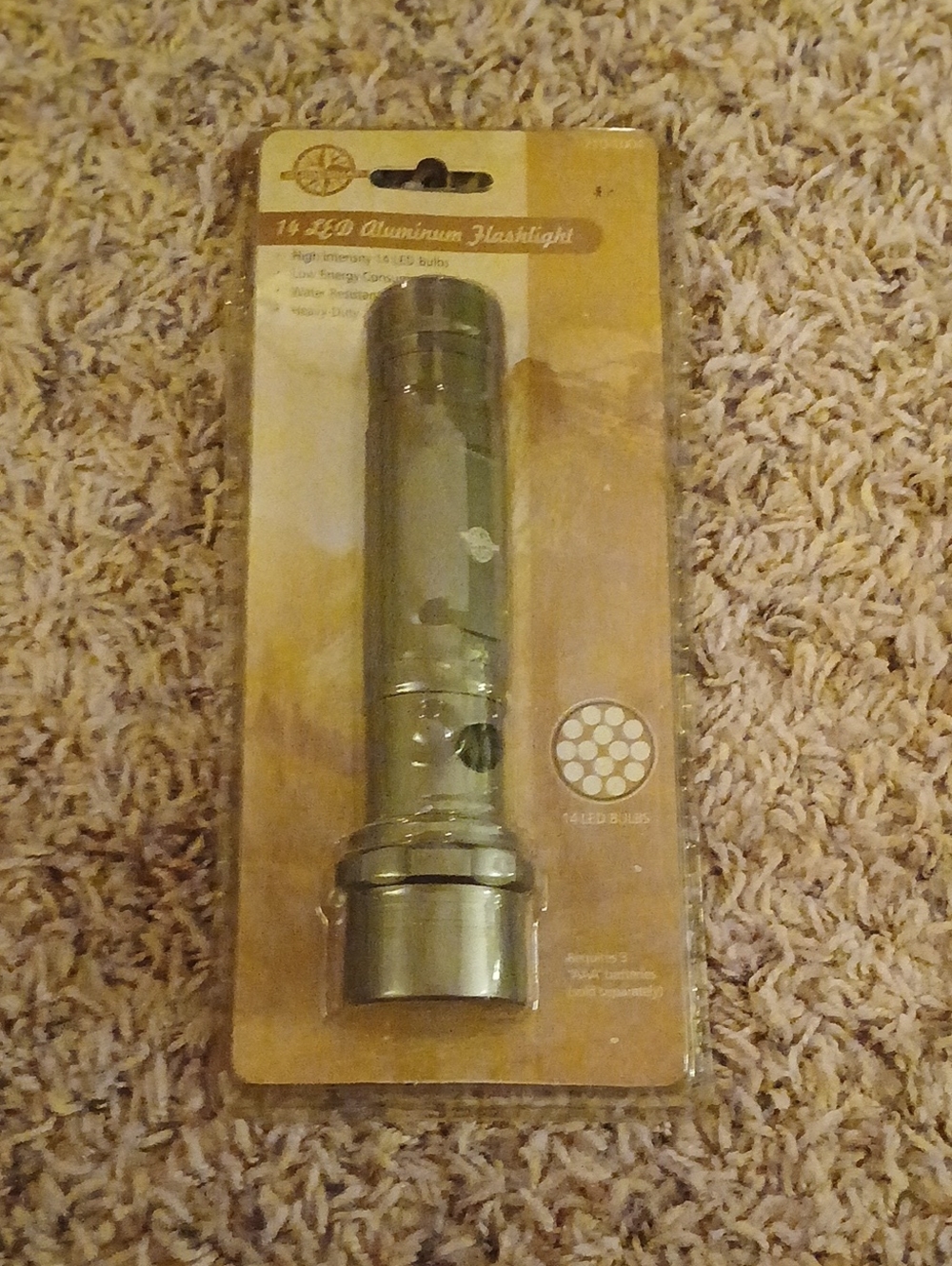 Aluminum Flashlight - Olive Green